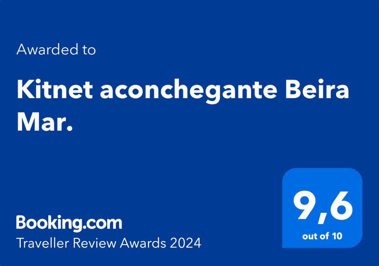 Апартаменты Kitnet Aconchegante Beira Mar. Сантос Экстерьер фото